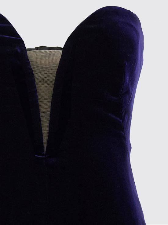 25FW 톰포드 롱 원피스 AB3571FAX1335 GV775 Blue - TOMFORD