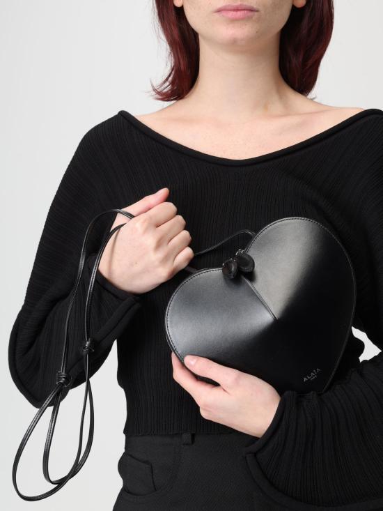 26SS 알라이아 토트백 AA1P003C0Y75 999 Black - ALAIA