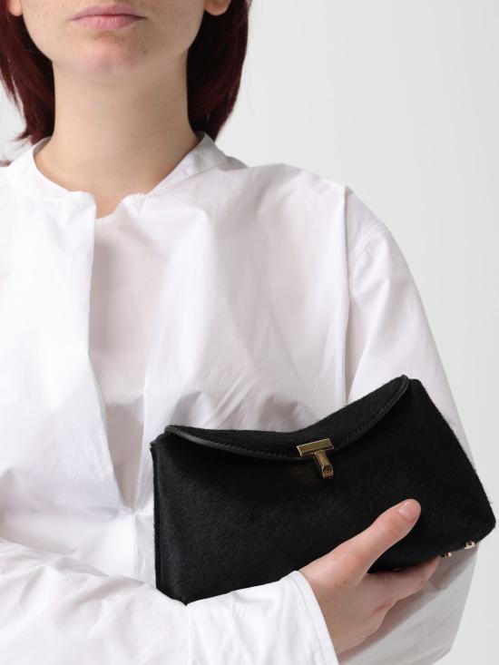 26SS 토템 클러치/파우치 254WAL0085LE0112 001 Black - TOTEME