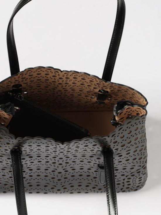 26SS 알라이아 토트백 AA1S06725C0A44 999 Black - ALAIA