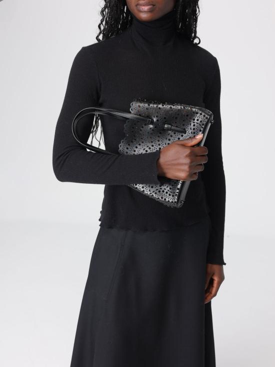 26SS 알라이아 토트백 AA1S06725C0A44 999 Black - ALAIA