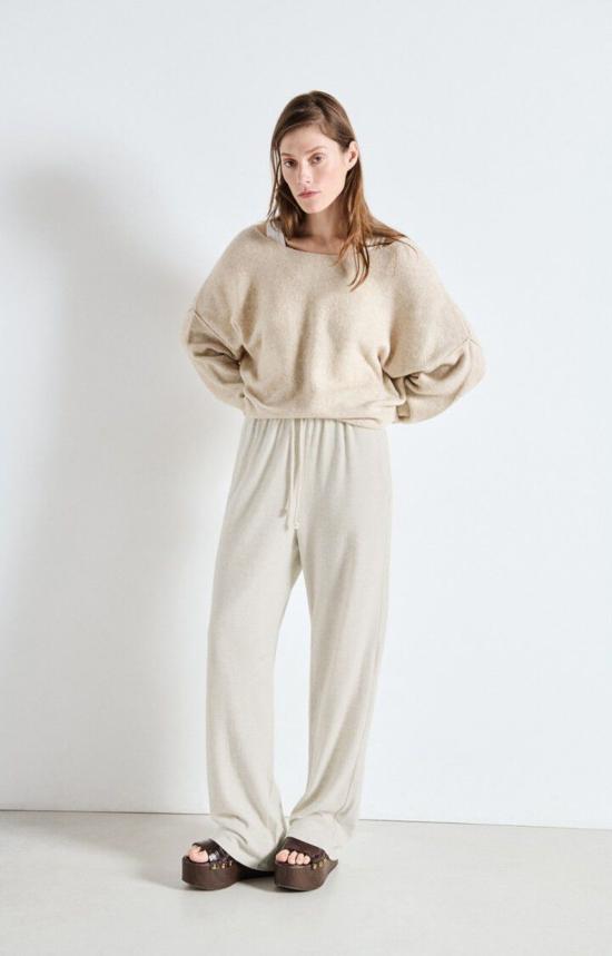  아메리칸 빈티지 스트레이트 팬츠 이파우드 조거 팬츠 헤더 그레이 - AMERICAN VINTAGE