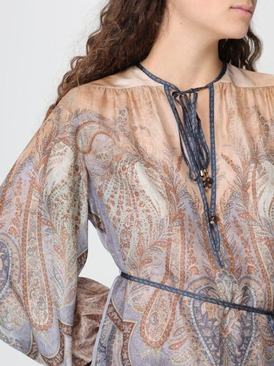 26SS 짐머만 롱 원피스 5807DRS262 TPBL Multicolor - ZIMMERMANN