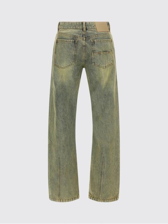 25FW 엔타이어 스튜디오 데님 팬츠 ESWW2511010SW 0SW Yellow - ENTIRE STUDIOS