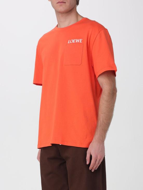 26SS 로에베 반팔 티셔츠 H526Y22XDE 9100 Orange - LOEWE