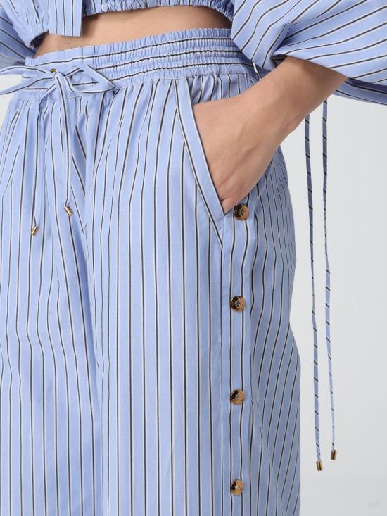 26SS 짐머만 팔라초 팬츠 7035PC26R HYDS Gnawed Blue - ZIMMERMANN