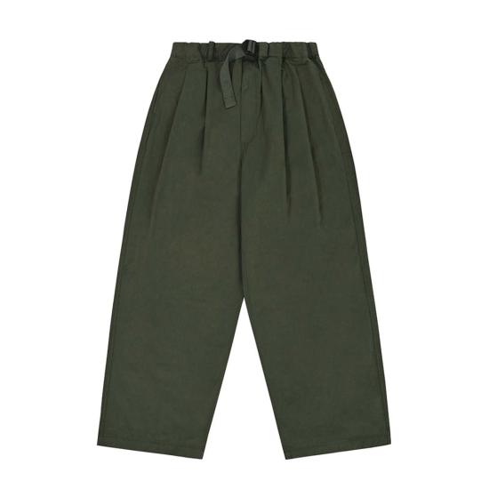  캐피 디자인 치노 팬츠 캐피 투턱 와이드 팬츠