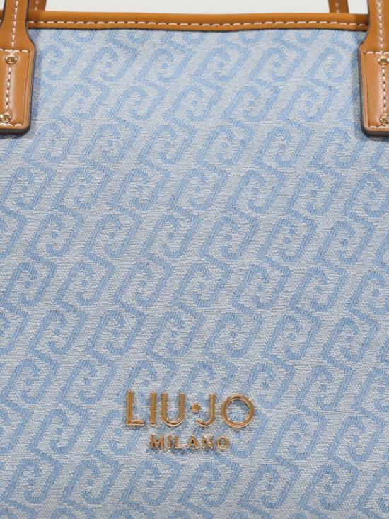 26SS 리우조 토트백 AA6071T379A 09C45 Gnawed Blue - LIU JO