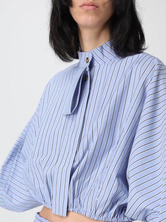 26SS 짐머만 블라우스 7065TC26R HYDS Gnawed Blue - ZIMMERMANN