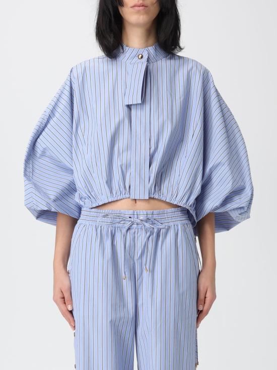 26SS 짐머만 블라우스 7065TC26R HYDS Gnawed Blue