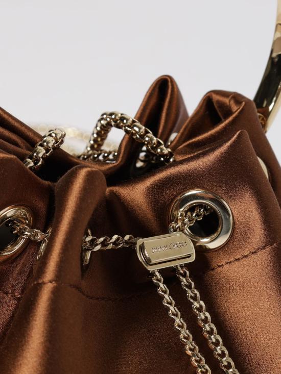 26SS 지미추 토트백 BONBONFUQ BRONZE LIGHTGOLD Brown - JIMMY CHOO