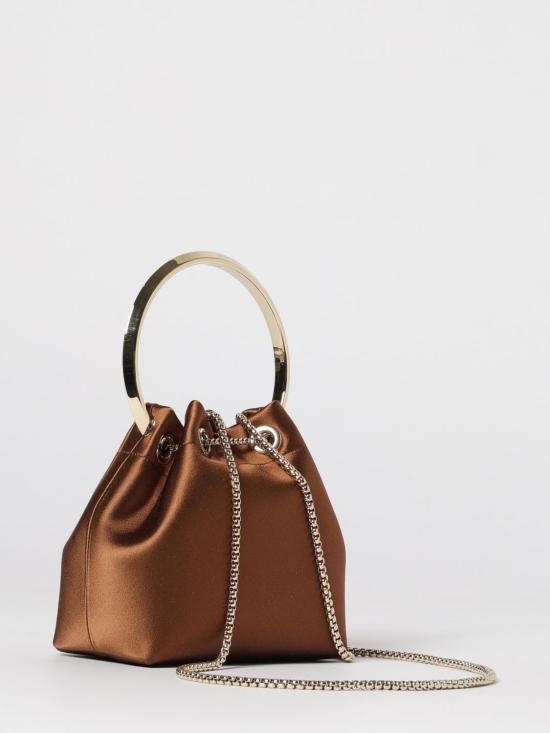 26SS 지미추 토트백 BONBONFUQ BRONZE LIGHTGOLD Brown - JIMMY CHOO