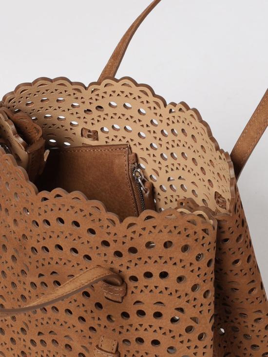 26SS 알라이아 토트백 AA1S06725CA322 731 Brown - ALAIA