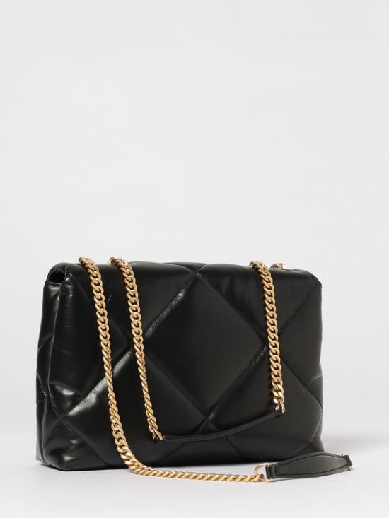 26SS 토리버치 키라 다이아몬드 퀼트 컨버터블 숄더백 154704 001 Black - TORY BURCH