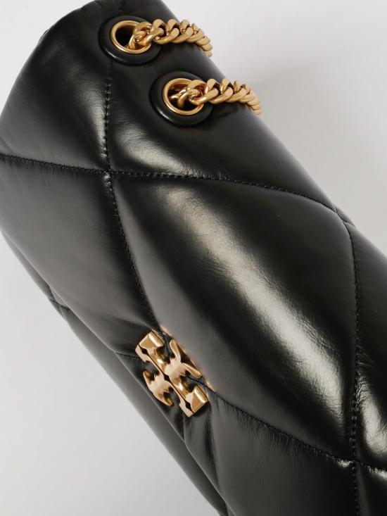 26SS 토리버치 키라 다이아몬드 퀼트 컨버터블 숄더백 154704 001 Black - TORY BURCH