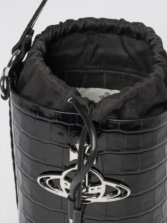 25FW 비비안웨스트우드 토트백 4C030005WL0099 N401 Black - VIVIENNE WESTWOOD