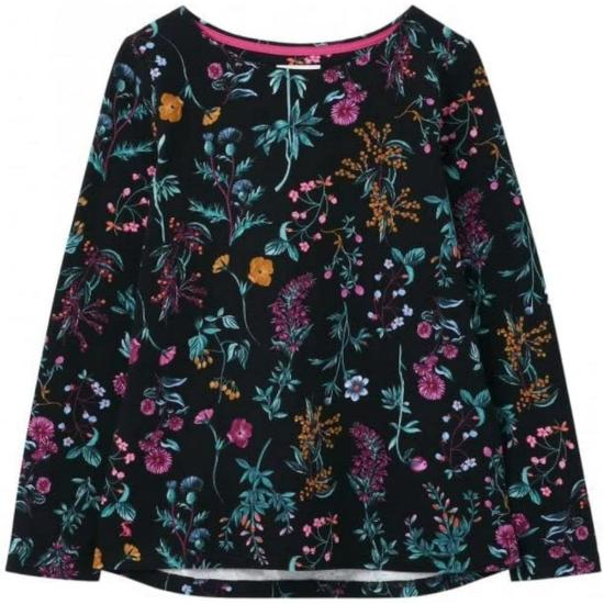  조니 와스 긴팔 티셔츠 Johnny Was Janie Favorite 긴팔 크루넥 스윙 티셔츠 Mayra Schiffl