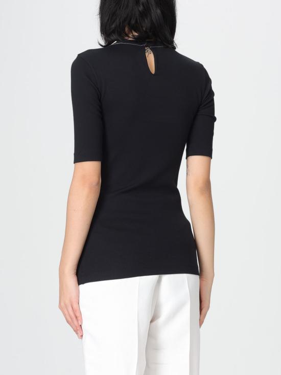 26SS 브루넬로 쿠치넬리 코튼 티셔츠 M0TC8BJ310 C101 Black - BRUNELLO CUCINELLI