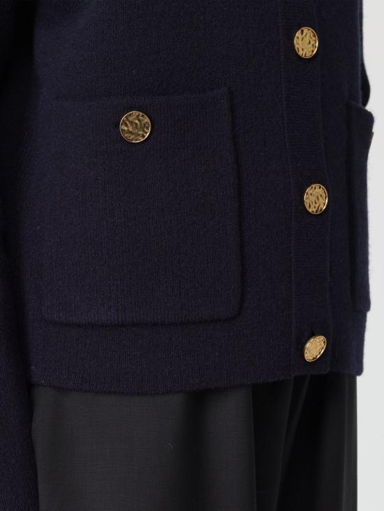 26SS 토템 스웨터 261WRT4357YA0279 016 Blue - TOTEME