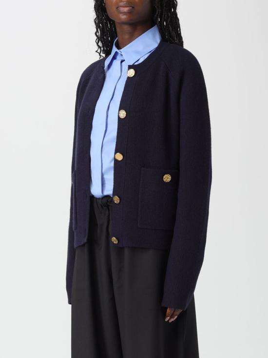 26SS 토템 스웨터 261WRT4357YA0279 016 Blue - TOTEME