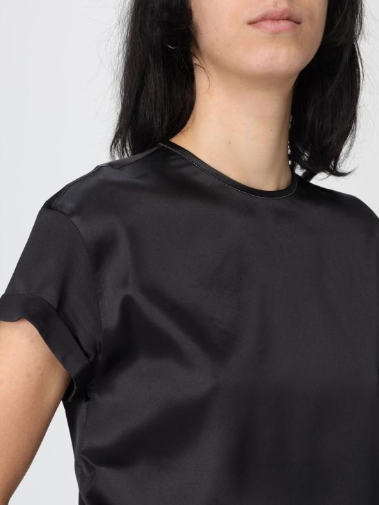 26SS 브루넬로 쿠치넬리 반팔 티셔츠 M0C59DE310 C101 Black - BRUNELLO CUCINELLI