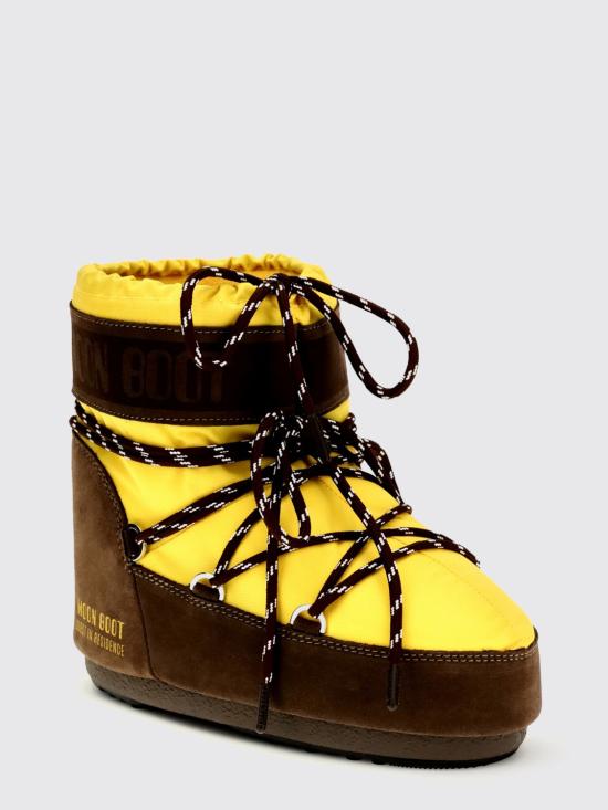 26SS 문부츠 아이콘 나일론 로우 부츠 80D1409740 BM04 Brown - MOON BOOT