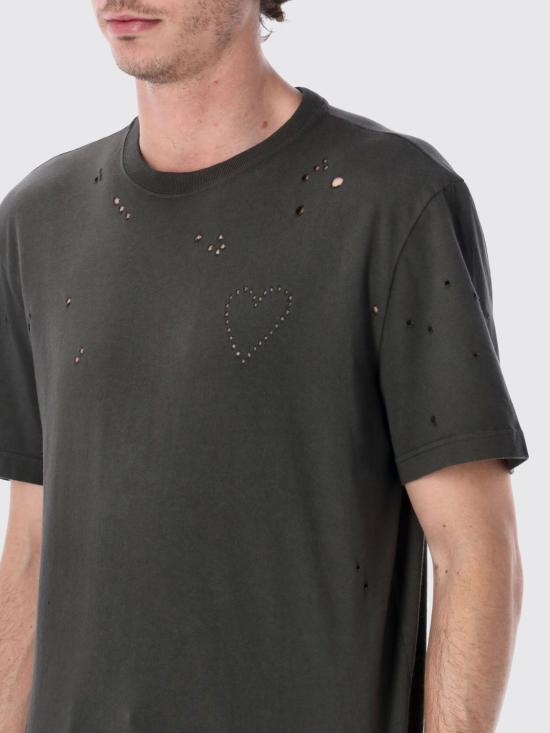 26SS 골든구스 반팔 티셔츠 GMP01220P002363 60318 Charcoal - GOLDEN GOOSE