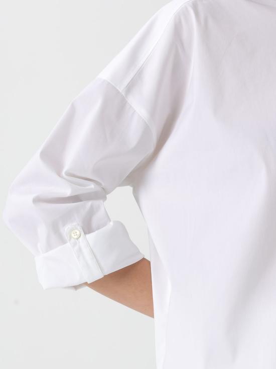 26SS 브루넬로 쿠치넬리 코튼 포플린 셔츠 M0091MA636 C159 White - BRUNELLO CUCINELLI