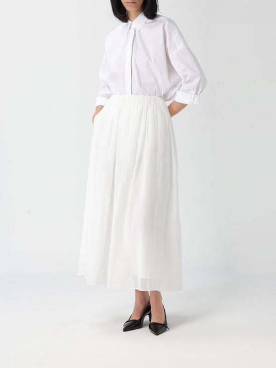 26SS 브루넬로 쿠치넬리 코튼 포플린 셔츠 M0091MA636 C159 White - BRUNELLO CUCINELLI