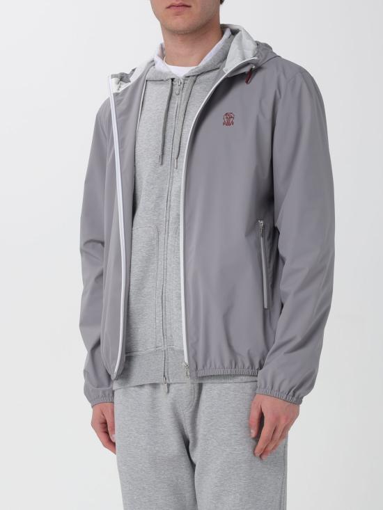 26SS 브루넬로 쿠치넬리 자켓 MM49A7440G C1704 Grey - BRUNELLO CUCINELLI