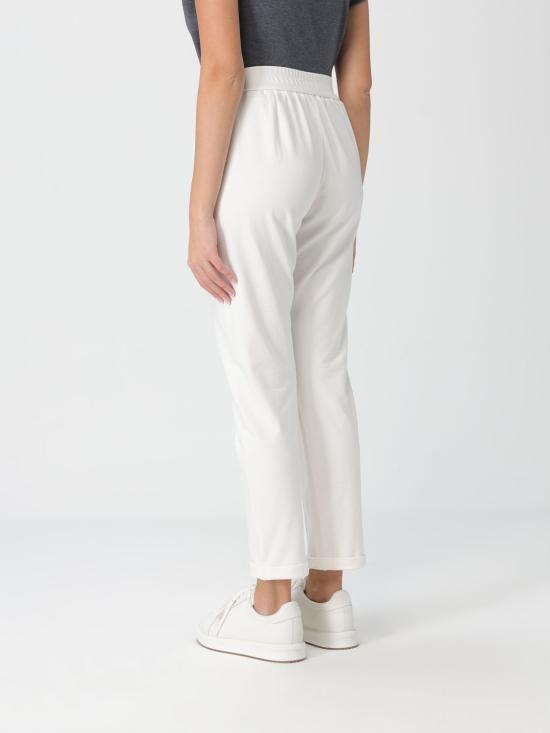 26SS 브루넬로 쿠치넬리 트레이닝/조거 팬츠 MH827FB799 C600 White - BRUNELLO CUCINELLI