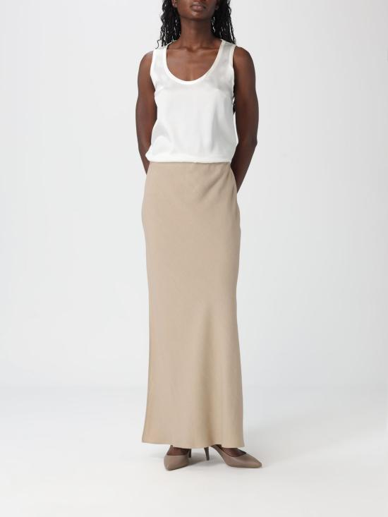 26SS 브루넬로 쿠치넬리 민소매 티셔츠 M0C59E0600 C600 White - BRUNELLO CUCINELLI