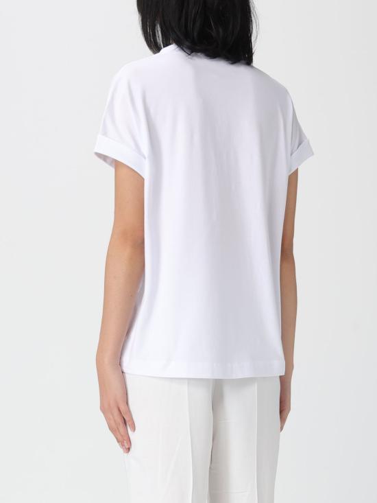 26SS 브루넬로 쿠치넬리 반팔 티셔츠 M0T18BD222 C159 White - BRUNELLO CUCINELLI