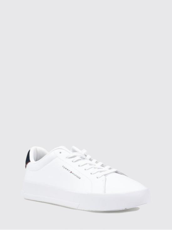 26SS 타미힐피거 스니커즈 FM0FM05367 0LD White - TOMMY HILFIGER