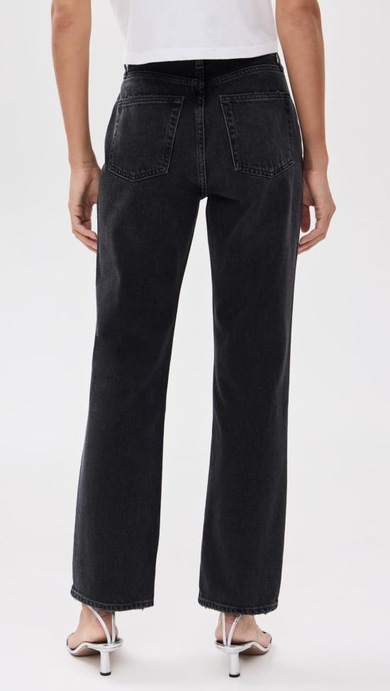  에이골디 데님 팬츠 Agolde Valen 빈티지 스트레이트 진 히치 - AGOLDE