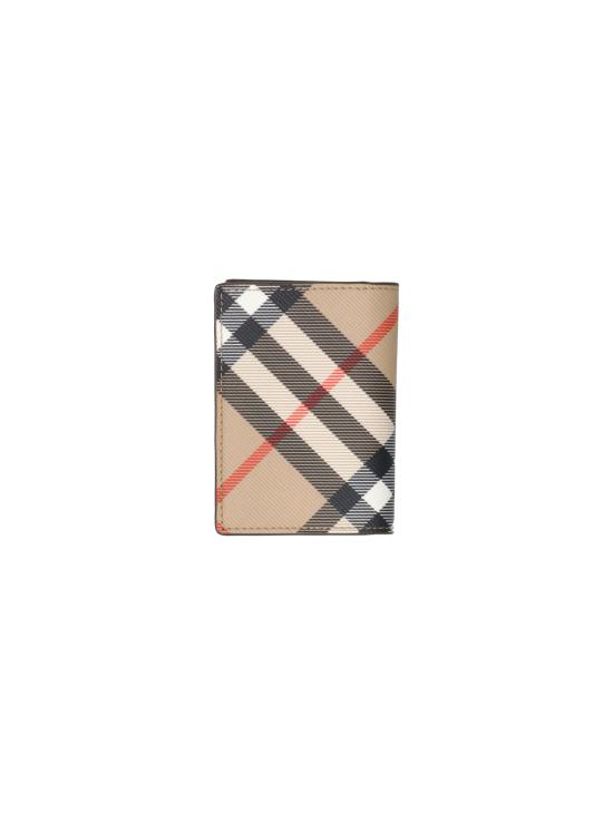26SS 버버리 체크 카드 지갑 8091911 A2021 Beige - BURBERRY