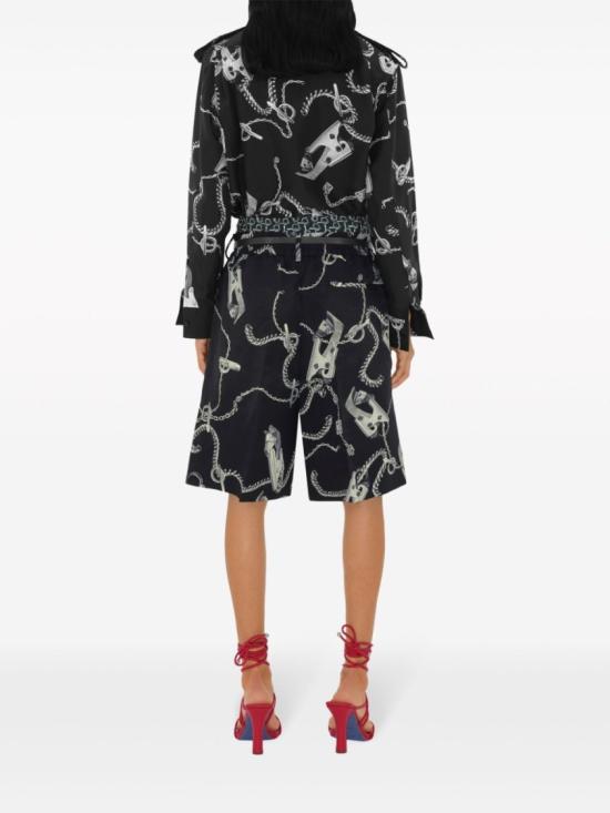 24FW 버버리 탑 8088942SILVERBLACK Black - BURBERRY