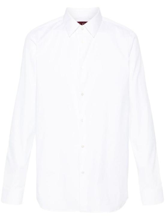 25SS 구찌 스트레치 코튼 포플린 셔츠 791735262429000 White