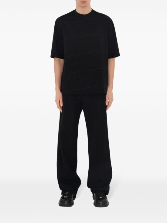 25SS 버버리 반팔 티셔츠 8083613A1189 Black - BURBERRY