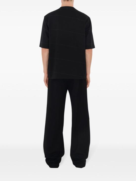 25SS 버버리 반팔 티셔츠 8083613A1189 Black - BURBERRY