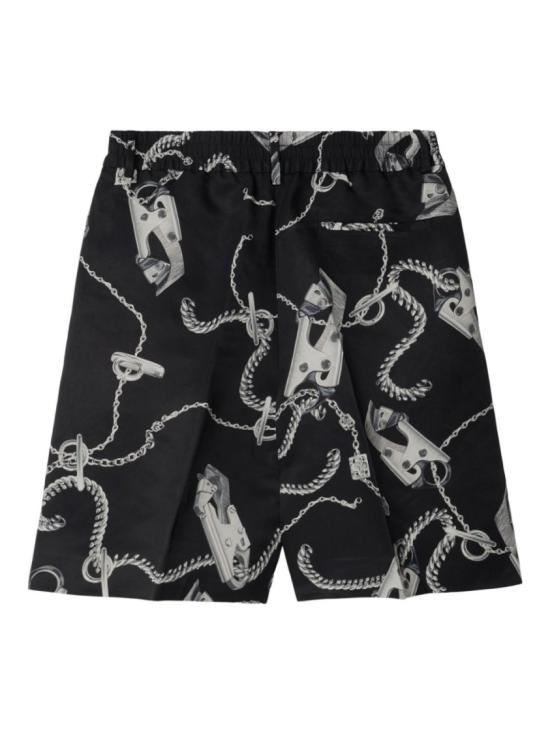 24FW 버버리 숏팬츠 8088957SILVER BLACK Black - BURBERRY