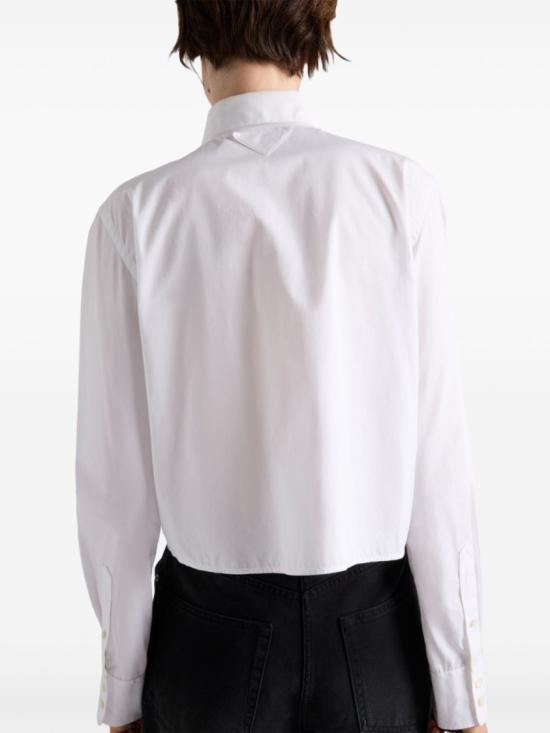 25SS 프라다 셔츠 P472HR155WF0009 White - PRADA