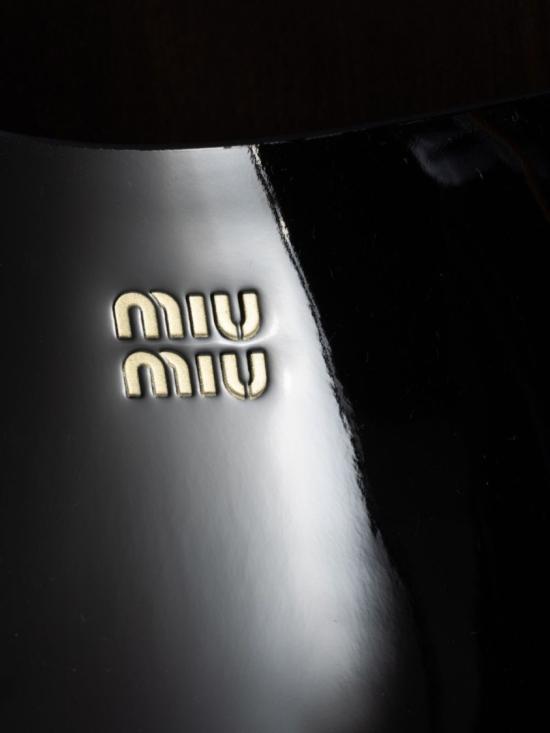  미우미우 샌들 5Z425EFA030069F0002 Black - MIU MIU