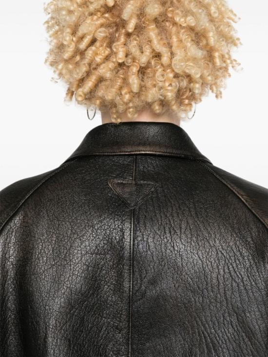 24FW 프라다 자켓 58A1701455F0002 Black - PRADA