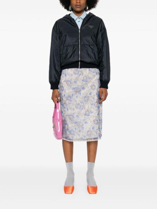  프라다 미디 스커트 P123J15AEF0013 Multicolor - PRADA