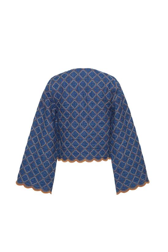  카라 카라 데님 자켓 Cara Cara 마비스 재킷 퀼팅 데님 - CARA CARA