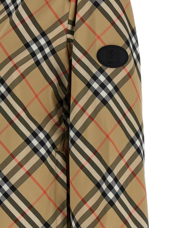 26SS 버버리 살콤 체크 후드 윈드브레이커 자켓 8110301SANDIPCHECK - BURBERRY