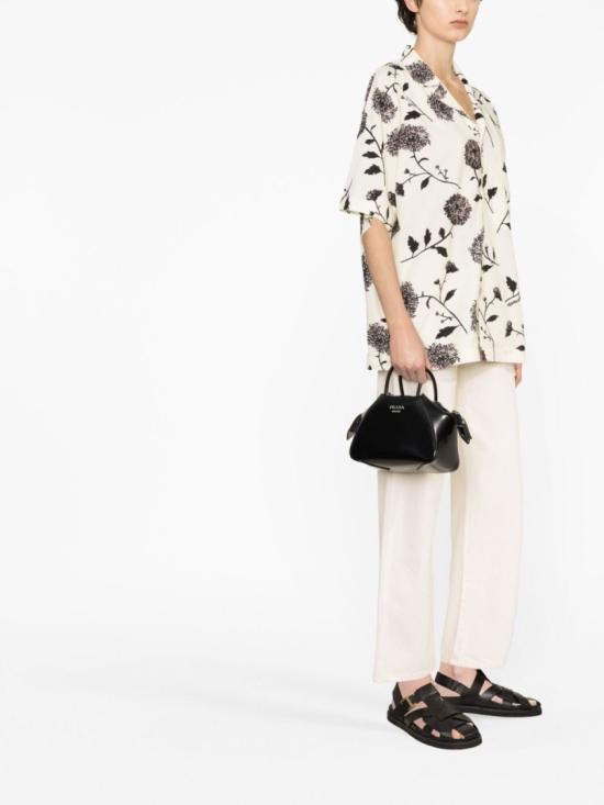  프라다 토트백 1BA385ZO6F0002 Black - PRADA