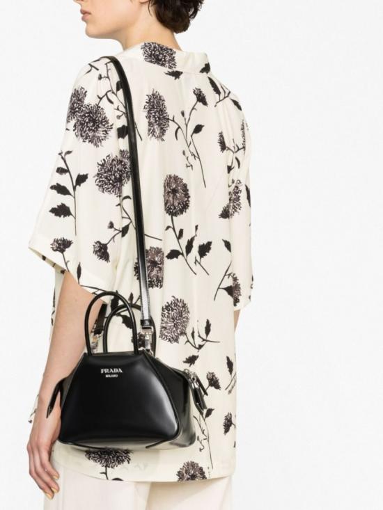  프라다 토트백 1BA385ZO6F0002 Black - PRADA