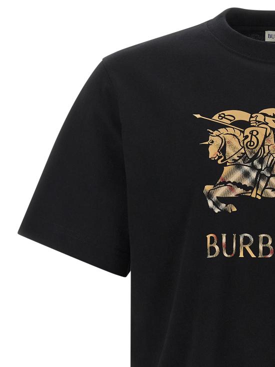 26SS 버버리 EKD 옴브레 코튼 티셔츠 8119013BLACK - BURBERRY